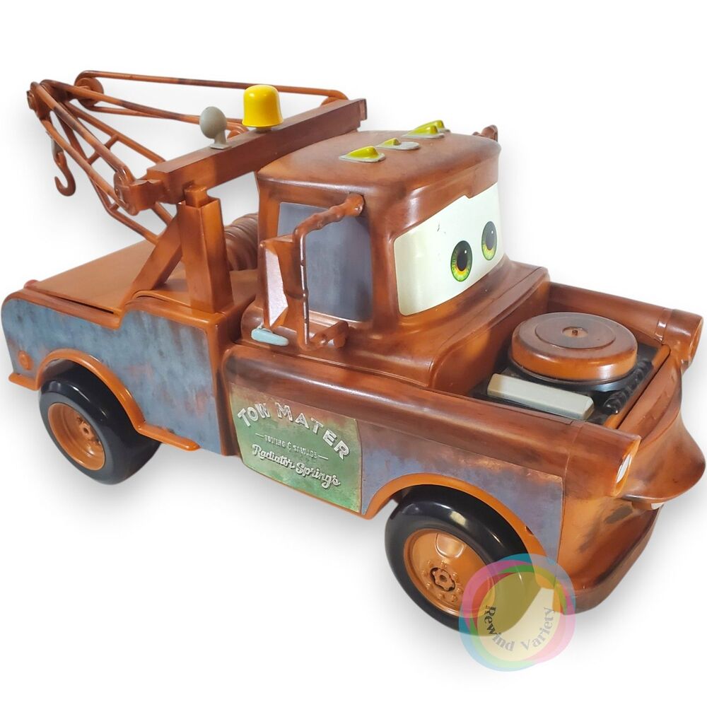 Disney Parks Cars Land Tow Mater Popcorn Bucket 12.5"